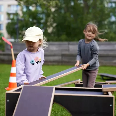 Kinderspiel, Holzkonstruktion, Spielplatz, Rutschbahn, Garten-Spielzeug