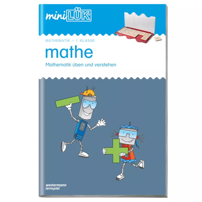 Mathematik, Lernheft, Klasse 1, Puzzlebuch, Kleines Lernheft