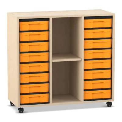 Holzkabinettschrank, Werkstattwagen, Ordnungsboxen, Rollschubladen, Ordnungswürfel