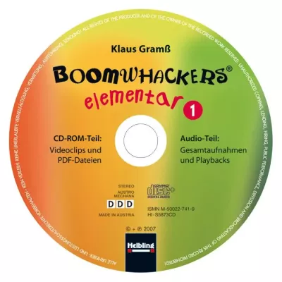 CD-ROM, Video-Clips, PDF-Dateien, Audio-Aufnahmen, elementar 1