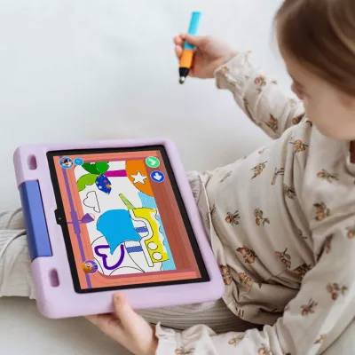tablet, Kindertablet, Bildschirm, Stift, Farben