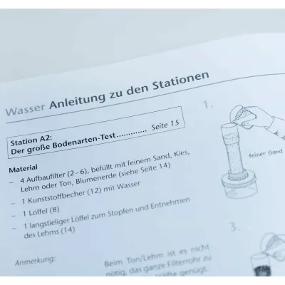 Anleitung, Wasser, Station, Labor, Dokument