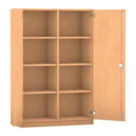 Mittelhoher Schrank - Breite: 126,4 cm