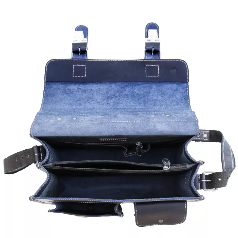 blau, Tasche, Handtasche, Reißverschluss, Schultertasche