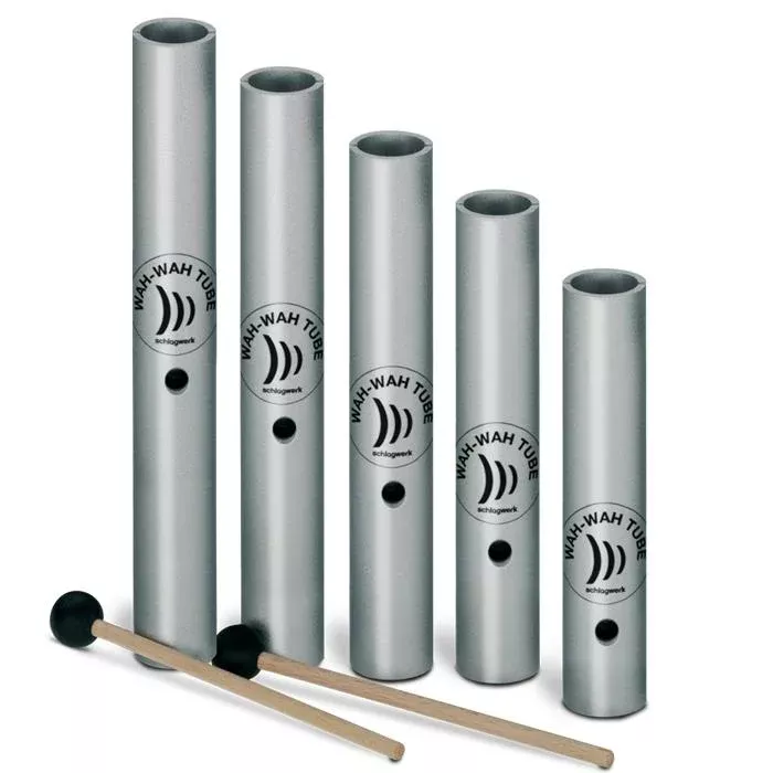 Röhren, Metalltuben, Schlägelrohre, Tuben-Set, Schlagstöcke
