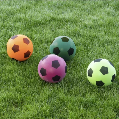 Ball, Fußball Ball, Fußball, bunt, Gras