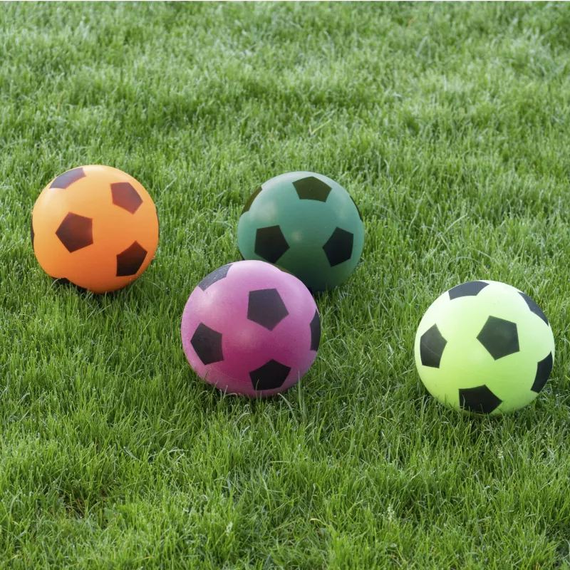 Ball, Fußball Ball, Fußball, bunt, Gras