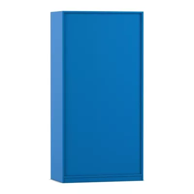 Schrank, Blaue Farbton, Schuhschrank?, Tür?, Garderobe?