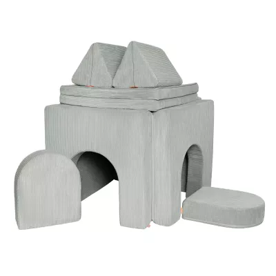 Katzenspielhaus, Kratzbaum, Kleine Möbel, Sofa-ähnlich, Grau