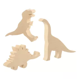 Schnitz-Rohlinge Dinosaurier
