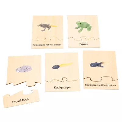 Holzpuzzle, Leprepon Tiere?, Badges?