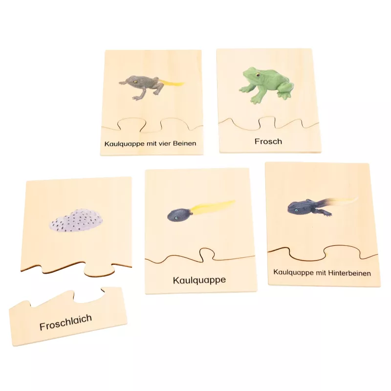 Holzpuzzle, Leprepon Tiere?, Badges?