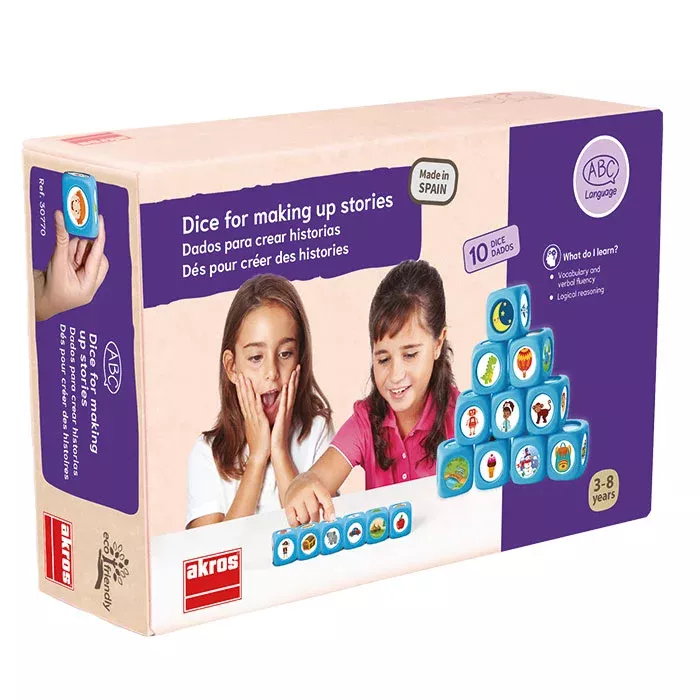 würfel, lernen, sprache, stapel, kinder spiel