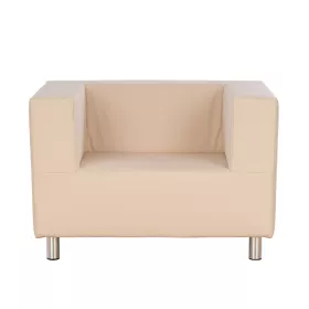 Sessel mit Füßen und Cordbezug