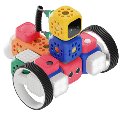 Kugelspielzeug, Baustein-Roboter, Klettbausteine, Lernspielzeug, Lego-ähnlich