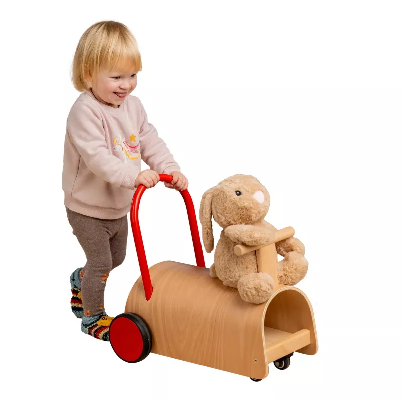 Kinderroller, Holzspielzeug, Teddy, Schiebtrolley, Rutsche?
