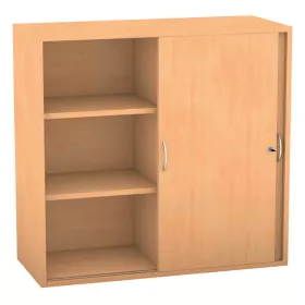 Aufsatz-Schiebetürenschrank, 90,9 x 94,4 cm, mit 4 Böden und Mittelwand