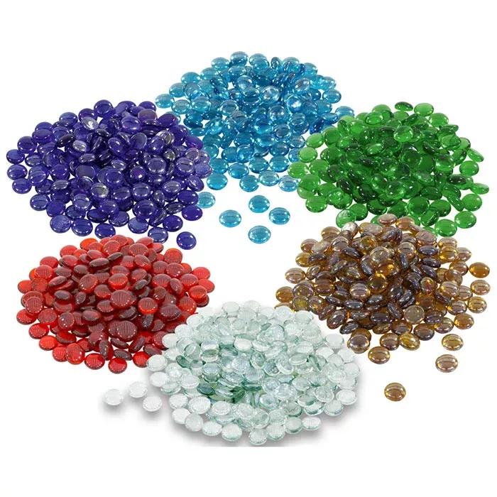 glassteine, bunte steine, flache runde perlen, bunte farben, bastelperlen