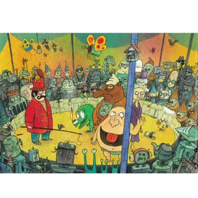 Zirkus, Mensch/Monster, Tierfigur, Zirkuszelt, Kampfarena