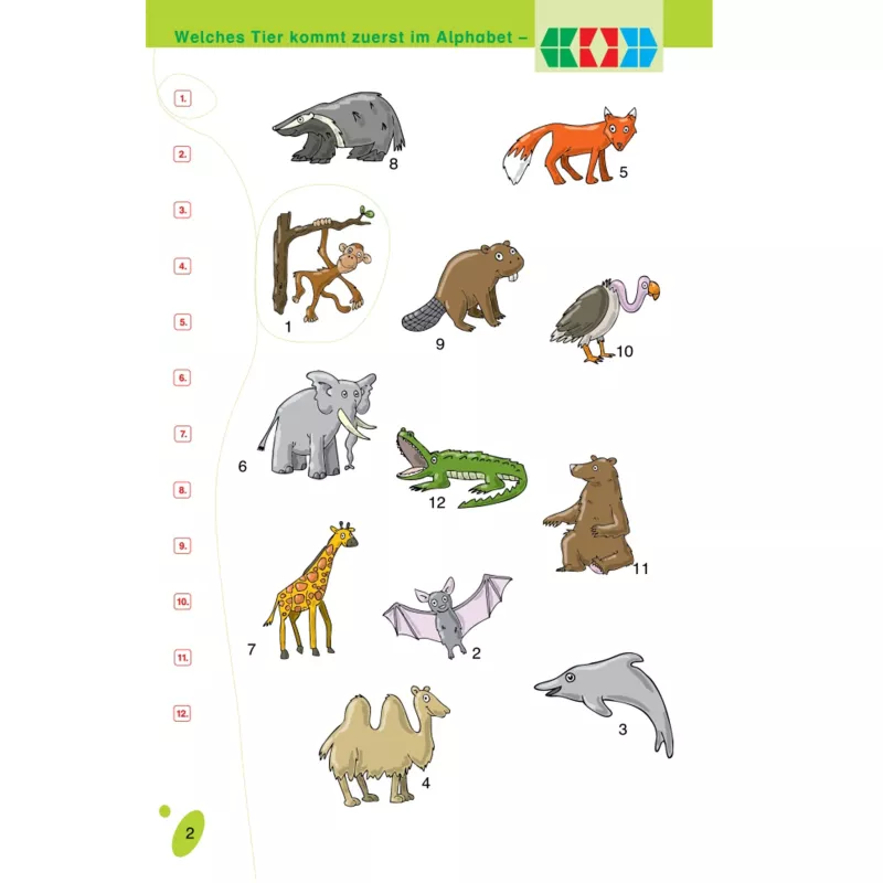 Schaba, Giraffe, Krokodil, Kamel, Fault?