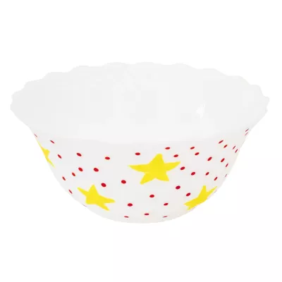 Schüssel, Porzellan, gelb, Sterne, Dots