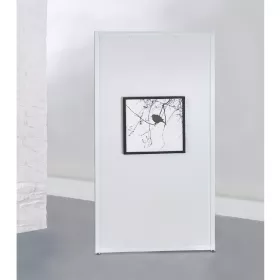Ausstellungswand mit Alu-Rahmen 100 x 198 cm weiß