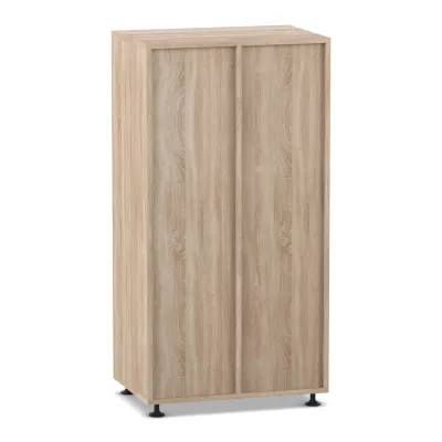 Schrank, Küchenschrank, Holzoptik, Schiebetür, freistehender Schrank