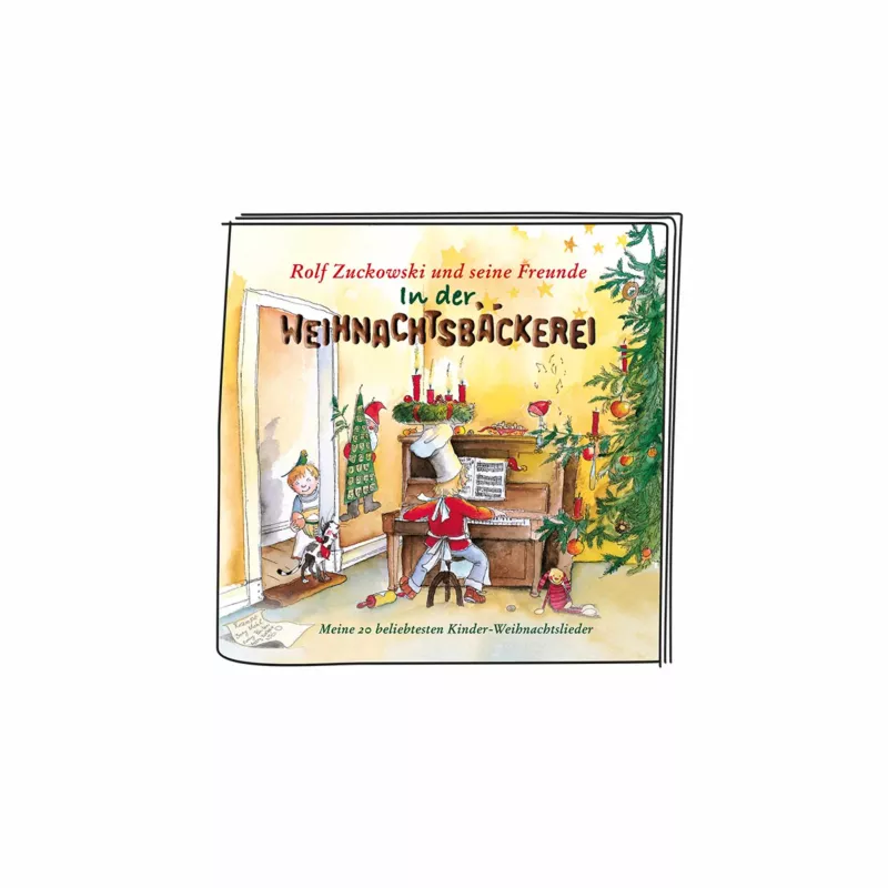Kinderbuch, Weihnachten, Klavier, Musik, Kunstwerk