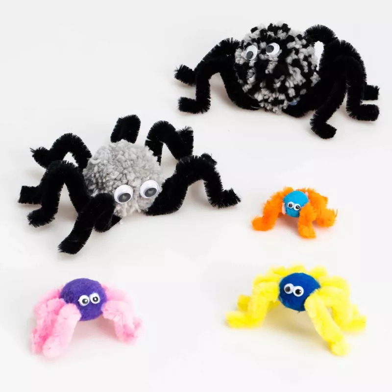 Spinne, Plüsch, Kuscheltier, Augen, bunte Tiere