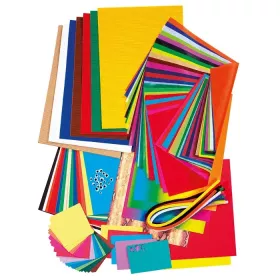 Großes buntes Bastelkarton-Sortiment