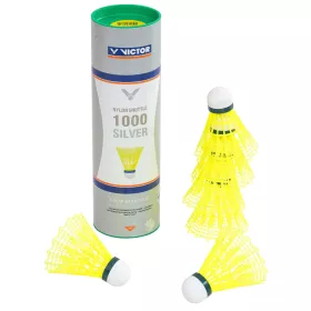 Shuttle 1000 Badminton-Bälle, gelb