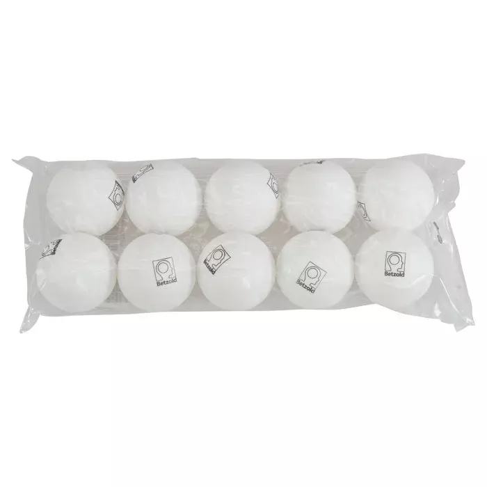 Tischtennisbälle, Schwammloses, Weiße Bälle, 100% weiße, Ballen Pack