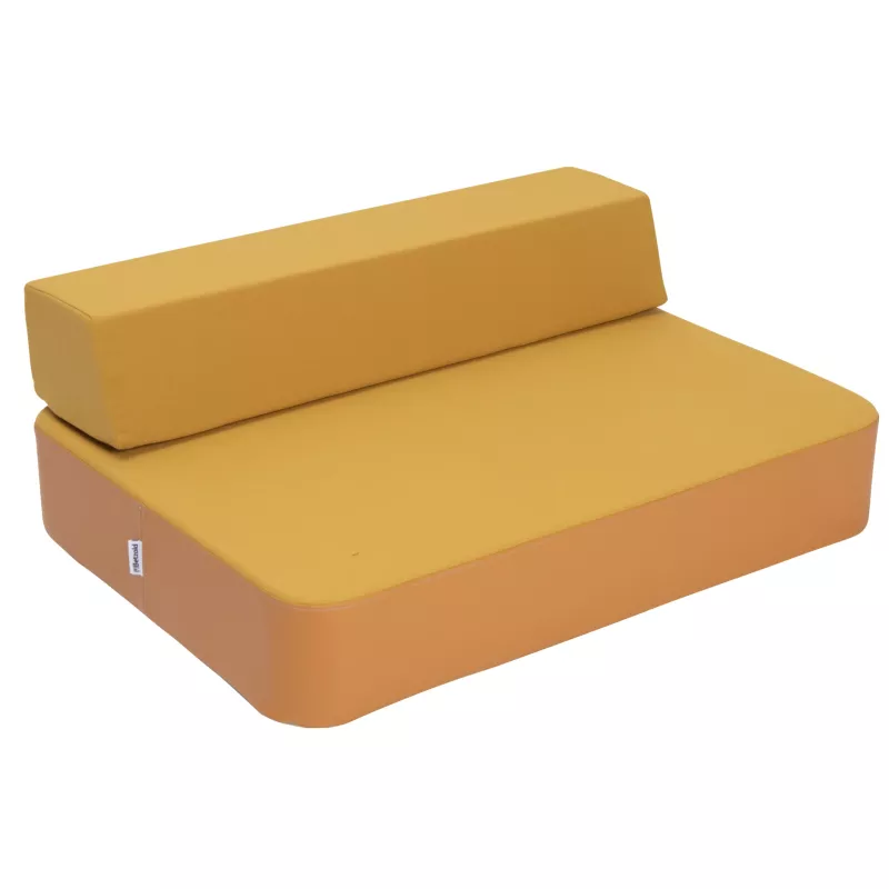 Sofa, Sofa-Bett, Wohnzimmermöbel, Gelb, Garnitur
