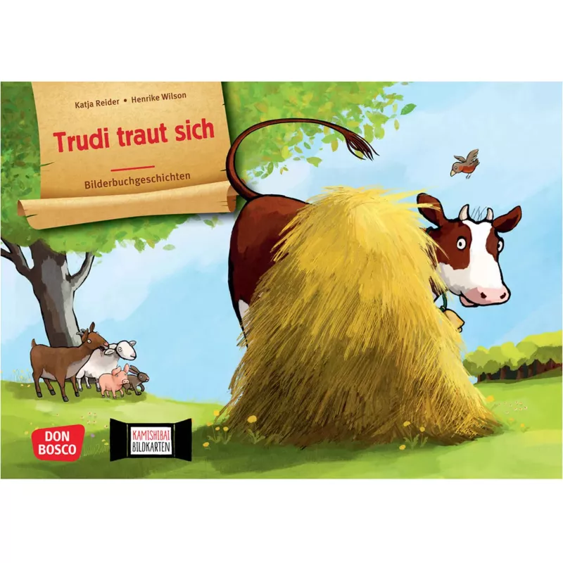 Riesenballen, Bauernhof, Kuh, Tierbild, Kinderbuch