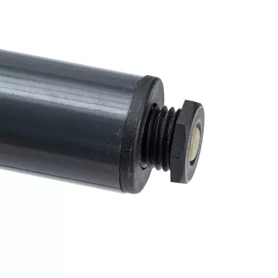 rods, schwarz, gewinde, gummi-dichtung, metall
