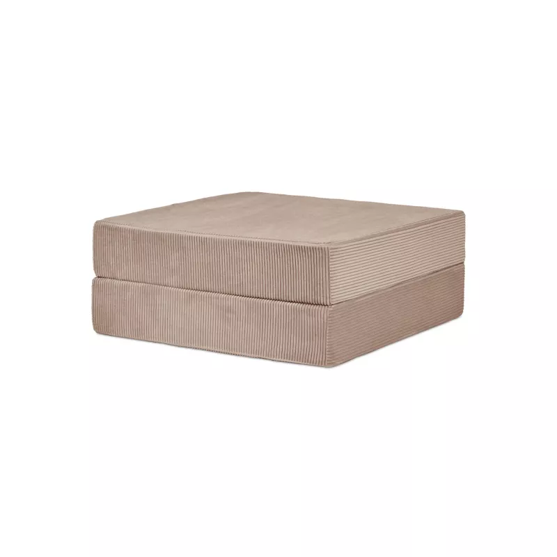 Kissen, Sitzkissen, Beige, Kordsamt, Kissen-Set