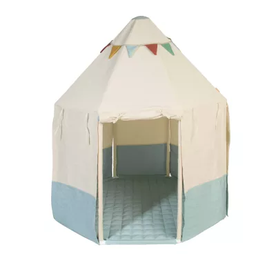 Zelt, Kinderzelt, Spielzelt, gepolsterte Boden, Pastellfarben