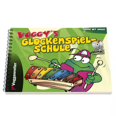 Spielbuch, Glockenspiel, Kinderbuch, Musikinstrument, Klemmspiralheft