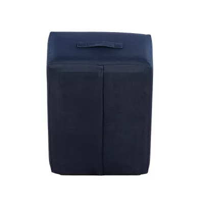 Koffer, Reisetasche, Nylon, dunkelblau, Seitenfach