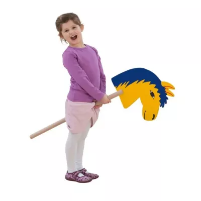 Kinderreittier, Pferd, Hobbyreit, Stabpferd, Spielzeugreitgerät