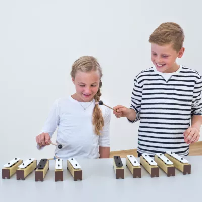 holzspielzeug, musikspiel, xylophon, kinderspiel, schlaginstrument