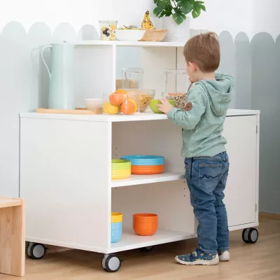 Kinderküche, Küchenset, Holzküche, Babyküche, Spielutensilien