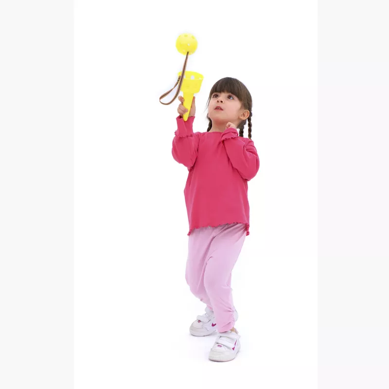 Kinder, Puppe, Spielzeug, Kreisel, Farbton pink