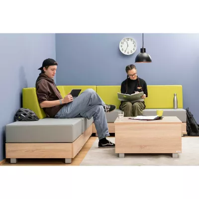 sofа, sofa, couchtisch, wohlecke, personstudium