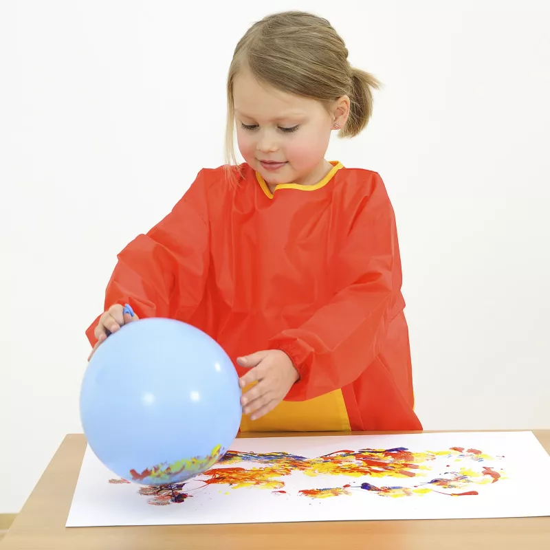 Kinder, Ball, Ballon, Malerei, Kleidung