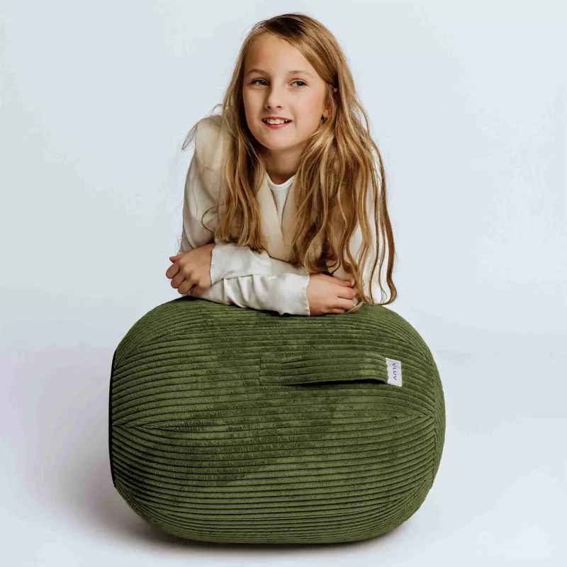 Sitzsack, Sessel, Kissen, Grün, Beanbag