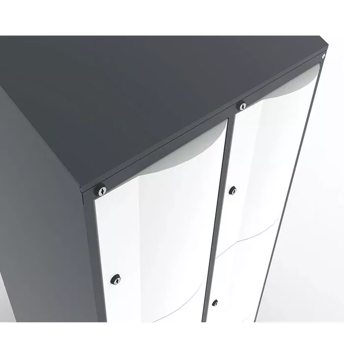 Schrank, Aufbewahrung, Schubladenschrank, Metall, Grau