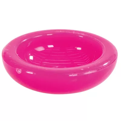 pink, Schüssel, Plaste, flach, Gefäß