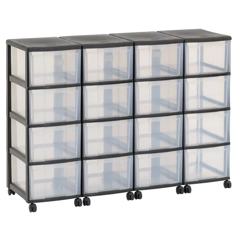 Aufbewahrung, Schubladenschrank, Rollschrank, Kunststoffbehälter, Schubladenboxen