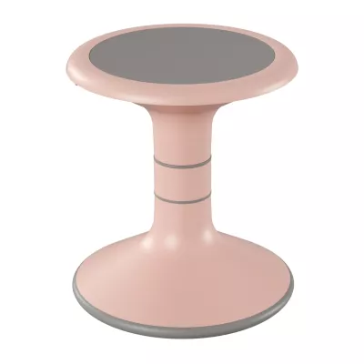Beistelltisch, Rundtisch, Glasplatte, Rosa, Beistelltisch